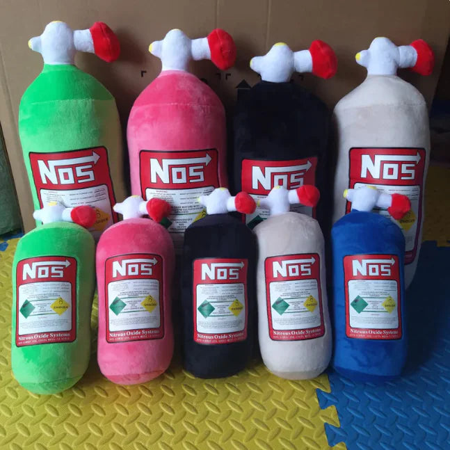 Nitrogen Bottle Style Car Pillow
